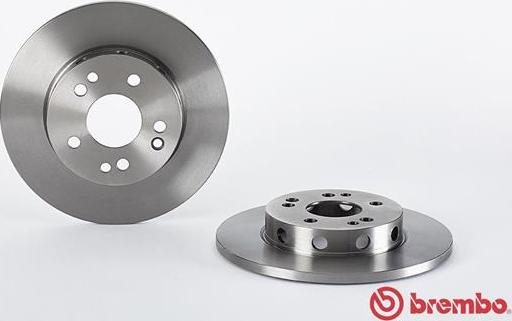 Brembo 08.4750.34 - Спирачен диск vvparts.bg