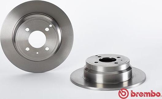 Brembo 08.5569.14 - Спирачен диск vvparts.bg