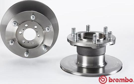 Brembo 08.5079.10 - Спирачен диск vvparts.bg