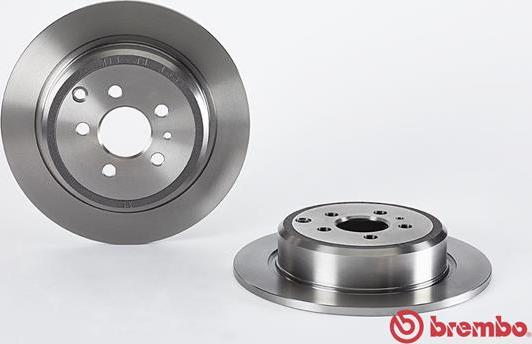 Brembo 08.5898.10 - Спирачен диск vvparts.bg