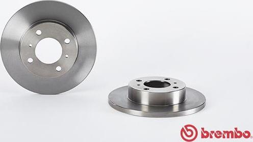 Brembo 08.5243.30 - Спирачен диск vvparts.bg