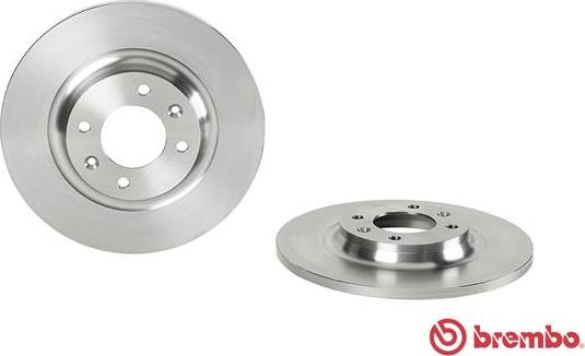 Brembo 08.8682.20 - Спирачен диск vvparts.bg