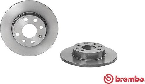 Brembo 08.8638.11 - Спирачен диск vvparts.bg