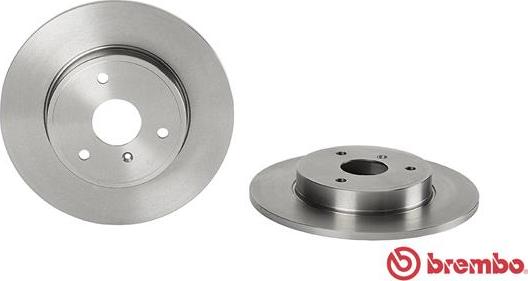 Brembo 08.8163.20 - Спирачен диск vvparts.bg