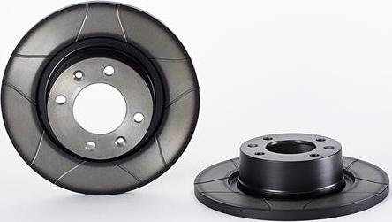 Brembo 08.8727.75 - Спирачен диск vvparts.bg