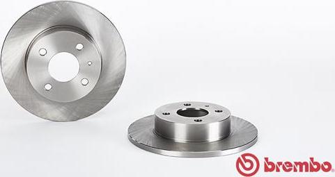 Brembo 08.2792.10 - Спирачен диск vvparts.bg