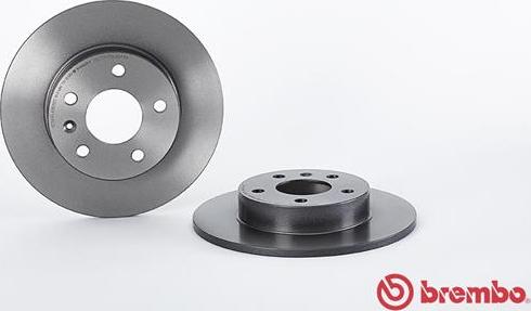 Brembo 08.7627.11 - Спирачен диск vvparts.bg