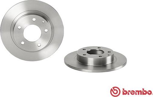 Brembo 08.7352.10 - Спирачен диск vvparts.bg