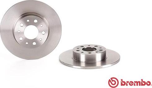 Brembo 08.A915.20 - Спирачен диск vvparts.bg