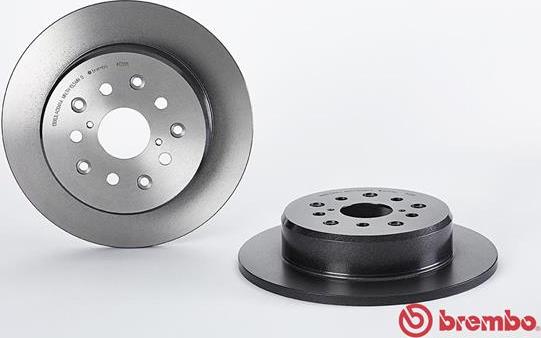 Brembo 08.A038.11 - Спирачен диск vvparts.bg