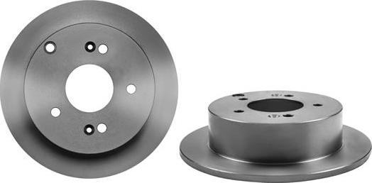 Brembo 08.A114.50 - Спирачен диск vvparts.bg