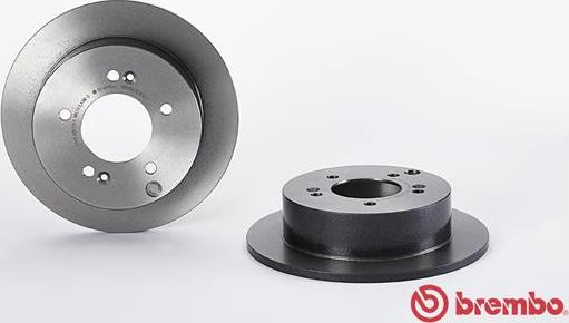 Brembo 08.A114.21 - Спирачен диск vvparts.bg