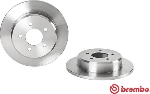 Brembo 08.A351.10 - Спирачен диск vvparts.bg