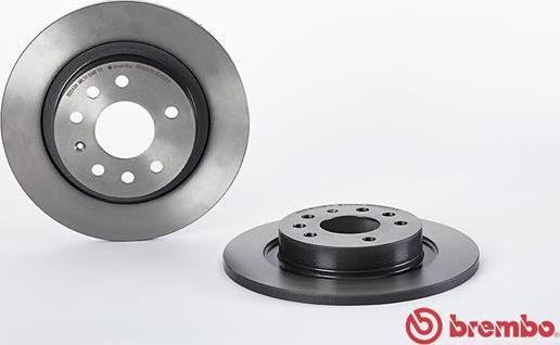 Brembo 08.A224.11 - Спирачен диск vvparts.bg