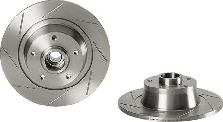 Brembo 08.A753.47 - Спирачен диск vvparts.bg