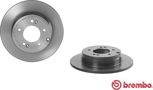 Brembo 08.A708.11 - Спирачен диск vvparts.bg