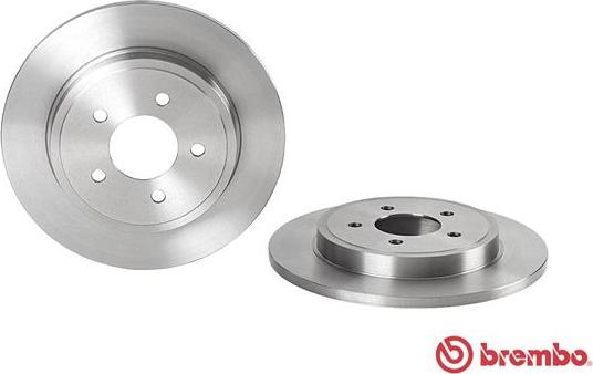 Brembo 08.B412.10 - Спирачен диск vvparts.bg