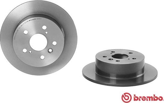 Brembo 08.B566.11 - Спирачен диск vvparts.bg