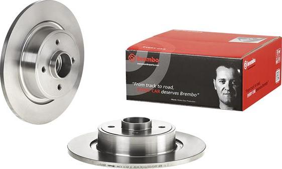 Brembo 08.B650.17 - Спирачен диск vvparts.bg