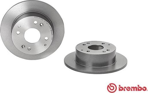 Brembo 08.C290.11 - Спирачен диск vvparts.bg