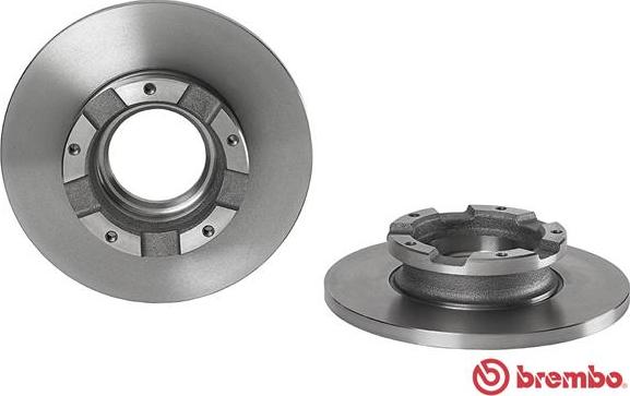 Brembo 08.C241.20 - Спирачен диск vvparts.bg