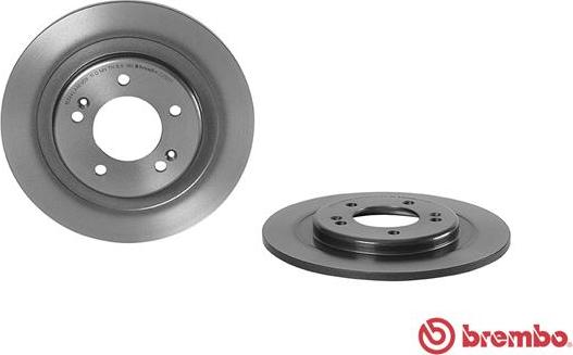 Brembo 08.C250.11 - Спирачен диск vvparts.bg