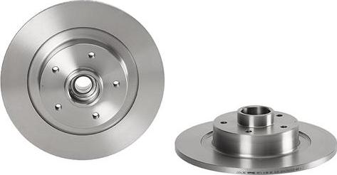 Brembo 08.C742.27 - Спирачен диск vvparts.bg