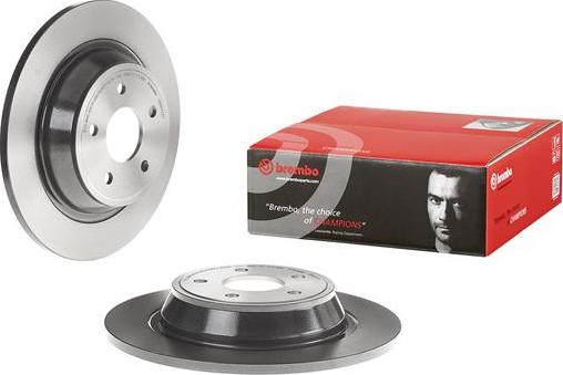 Brembo 08.N257.21 - Спирачен диск vvparts.bg