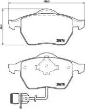 Brembo 07.B314.69 - Комплект накладки за високо натоварване vvparts.bg