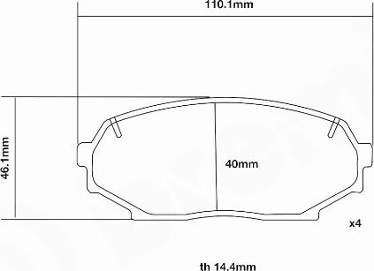 Brembo 07.B314.60 - Комплект накладки за високо натоварване vvparts.bg