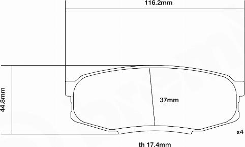 Brembo 07.B315.69 - Комплект накладки за високо натоварване vvparts.bg