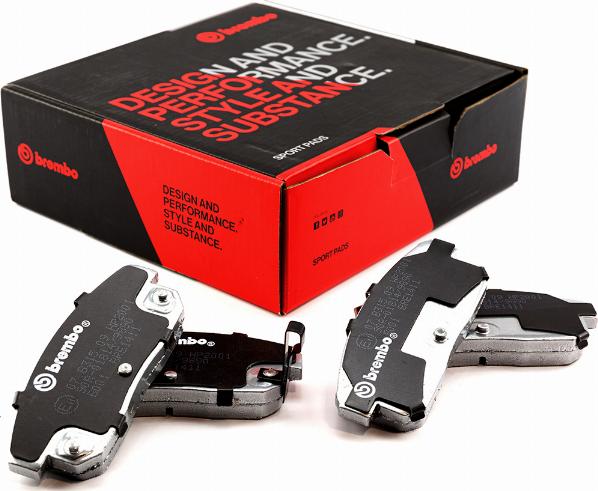 Brembo 07.B315.09 - Комплект накладки за високо натоварване vvparts.bg