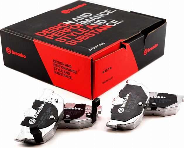 Brembo 07.B315.12 - Комплект накладки за високо натоварване vvparts.bg