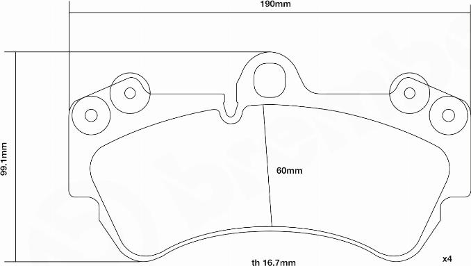 Brembo 07.D435.41 - Комплект накладки за високо натоварване vvparts.bg