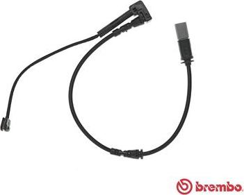 Brembo A 00 509 - Предупредителен контактен сензор, износване на накладките vvparts.bg
