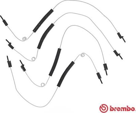 Brembo A 00 363 - Предупредителен контактен сензор, износване на накладките vvparts.bg