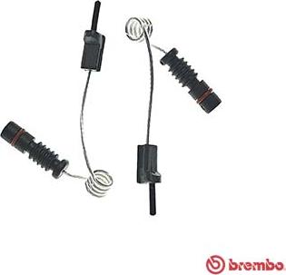 Brembo A 00 282 - Предупредителен контактен сензор, износване на накладките vvparts.bg