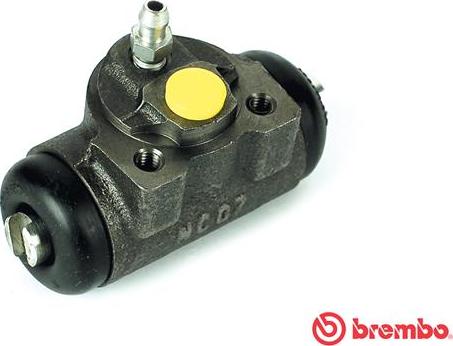 Brembo A 12 441 - Спирачно цилиндърче на колелото vvparts.bg