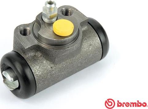 Brembo A 12 406 - Спирачно цилиндърче на колелото vvparts.bg