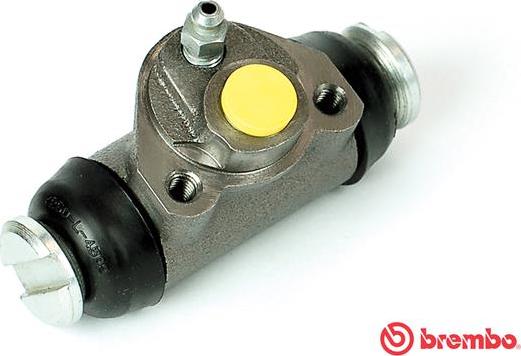 Brembo A 12 034 - Спирачно цилиндърче на колелото vvparts.bg