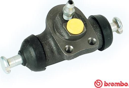 Brembo A 12 158 - Спирачно цилиндърче на колелото vvparts.bg