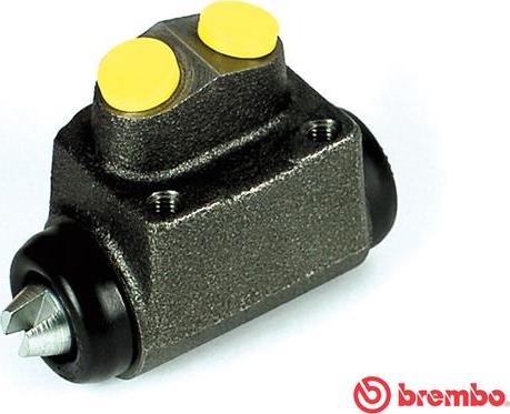 Brembo A 12 153 - Спирачно цилиндърче на колелото vvparts.bg