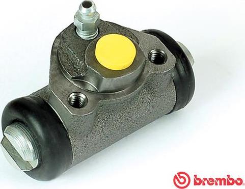 Brembo A 12 107 - Спирачно цилиндърче на колелото vvparts.bg