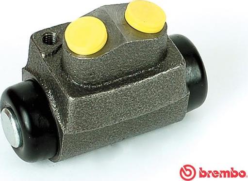 Brembo A 12 117 - Спирачно цилиндърче на колелото vvparts.bg