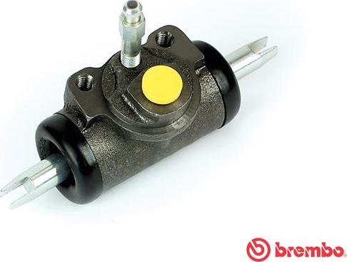 Brembo A 12 393 - Спирачно цилиндърче на колелото vvparts.bg