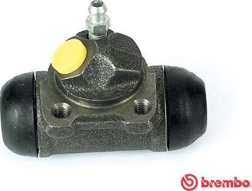 Brembo A 12 349 - Спирачно цилиндърче на колелото vvparts.bg