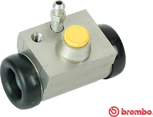 Brembo A 12 344 - Спирачно цилиндърче на колелото vvparts.bg