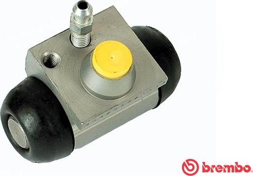 Brembo A 12 361 - Спирачно цилиндърче на колелото vvparts.bg