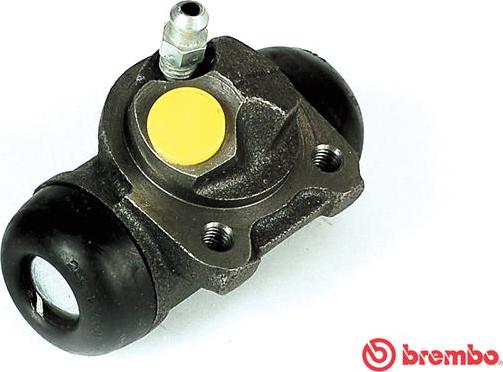 Brembo A 12 337 - Спирачно цилиндърче на колелото vvparts.bg