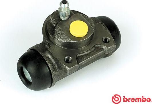 Brembo A 12 326 - Спирачно цилиндърче на колелото vvparts.bg